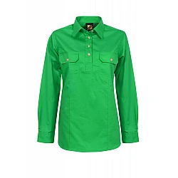 Ladies Half Placket Shirt