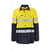 Maternity Hi Vis Shirt With Reflective Tape 100% Cotton
