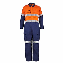 HRC2 Coverall With Tape - Flame Bluster FCT005A