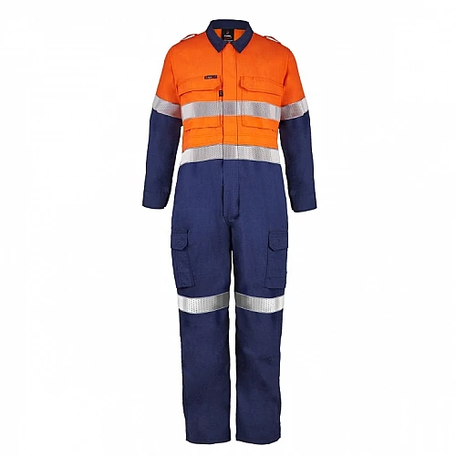 HRC2 Coverall With Tape - Flame Bluster FCT005A HRC2 Coverall With Tape - Flame Bluster FCT005A