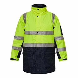 Hi Vis Jacket With Reflective Tape