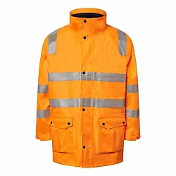 Vic Rail Hi Vis Jacket-Tape 