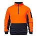 Hi Vis Two Tone Half Zip Pullover