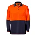 Work Craft Micromesh Polo With Pocket Long Sleeves - WSP202