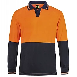 Hi Vis Laundry Polo Long Sleeves