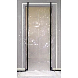 Zip Seal Doorway Double Zip Dust Proof Room