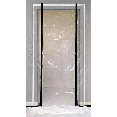 Zip Seal Doorway Double Zip Dust Proof Room Zip Seal Doorway Double Zip Dust Proof Room