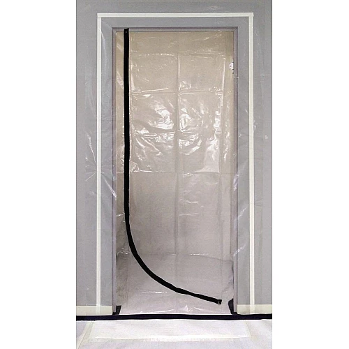 Zip Seal Doorway L Shape Dust Proof Room Zip Seal Doorway L Shape Dust Proof Room