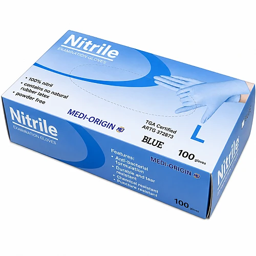 Disposable Powder Free Nitrile Gloves - MEDI-ORIGIN Disposable Powder Free Nitrile Gloves - MEDI-ORIGIN