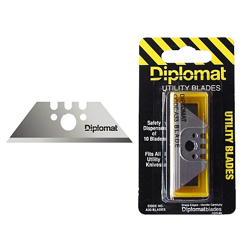 Diplomat Utility Replacement Blades for A38 - Pack of 10
