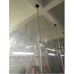Extender Wall 6M Extra High Pole – Temporary Dust Barrier