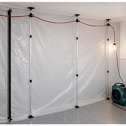Extension Lead Stand Adjustable Pole And Hook