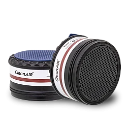 Cleanair Aergo Set Of Combined Filters Ca Aergo® A1 P R Sl (set Of 2)