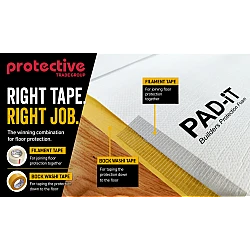 PADiT Builders Floor Protection Roll