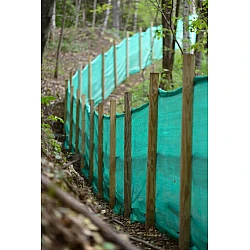 UV-Stable Silt Fence 95gsm – Sediment Control Barrier