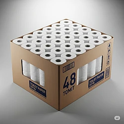 Toilet Paper - Carton of 48 Rolls