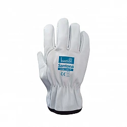 Santona Cow Grain Natural Leather Riggers Gloves