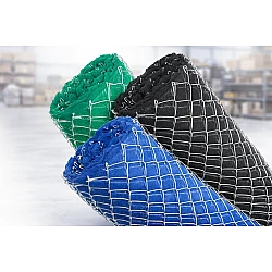 Fire Retardant Galvanised Chainwire Scaffold Mesh 32% Shade