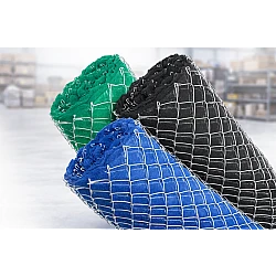 Fire Retardant Galvanised Chainwire Scaffold Mesh 32% Shade