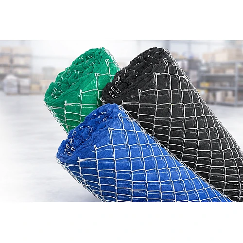 Fire Retardant Galvanised Chainwire Scaffold Mesh 32% Shade