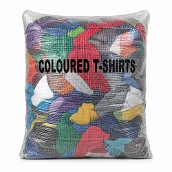 Coloured Cleaning Rags 10kg Bag