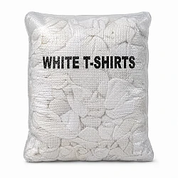 White Cleaning Rags - 10kg Bag