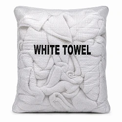 White TOWEL Mix - Cleaning Cloths 10kg Bag