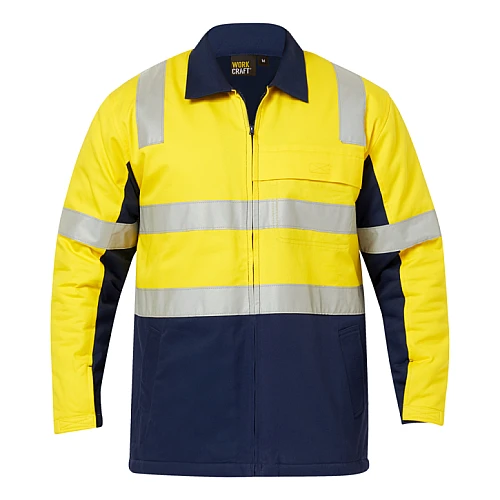 Hi Vis Cotton Reflective Jacket Hi Vis Cotton Reflective Jacket